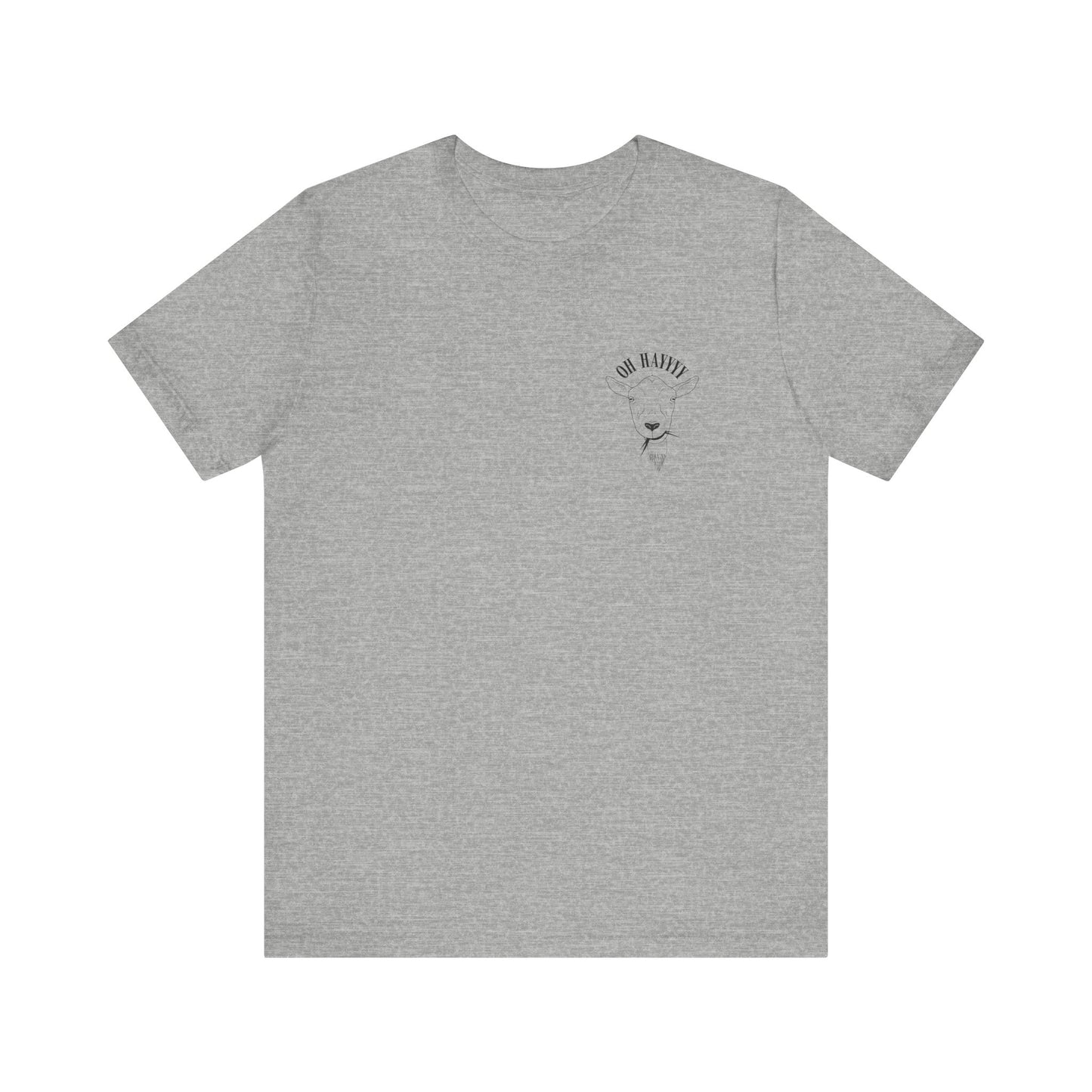 Oh Hayyyy T Shirt (pocket design)