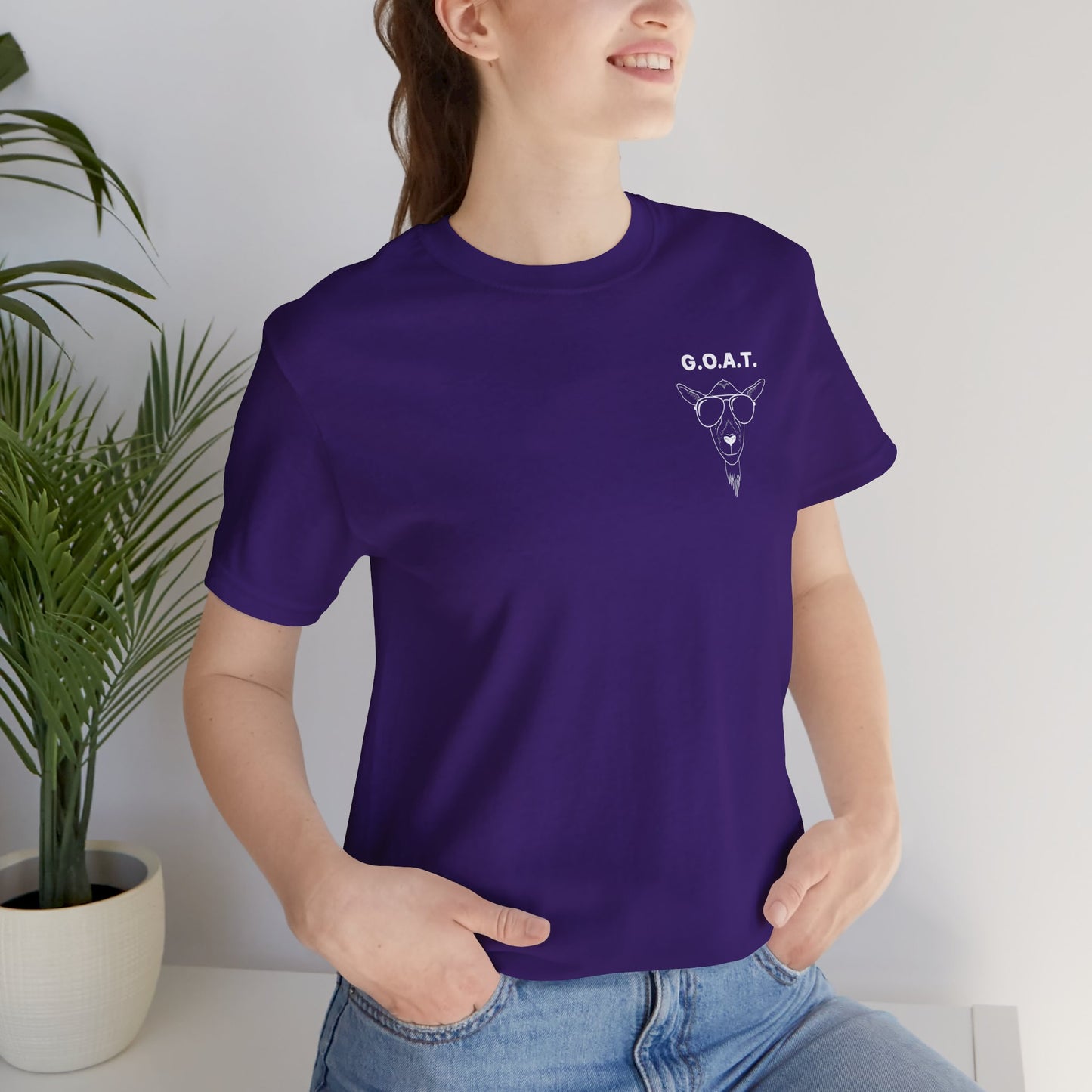 G.O.A.T. T Shirt (pocket design)