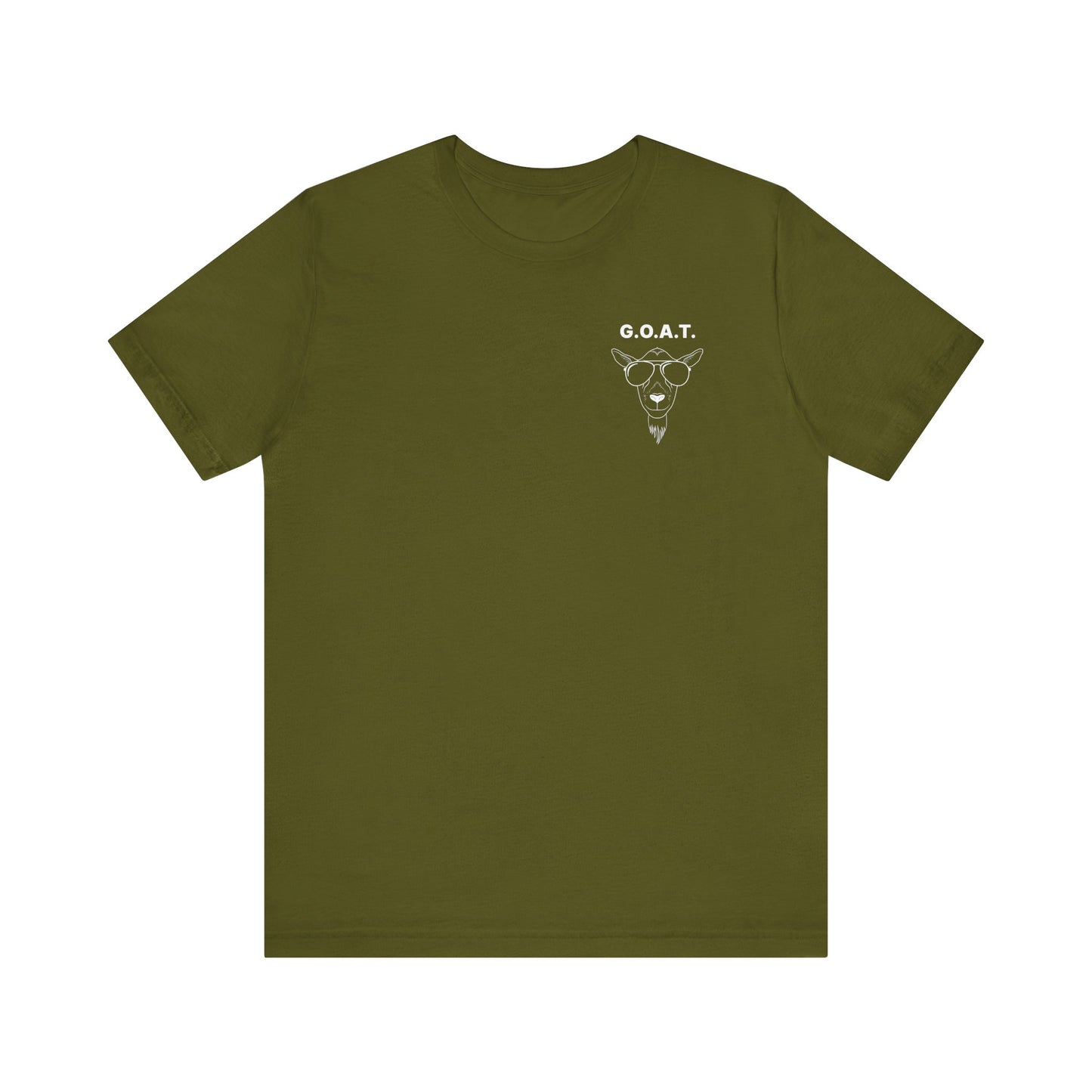 G.O.A.T. T Shirt (pocket design)