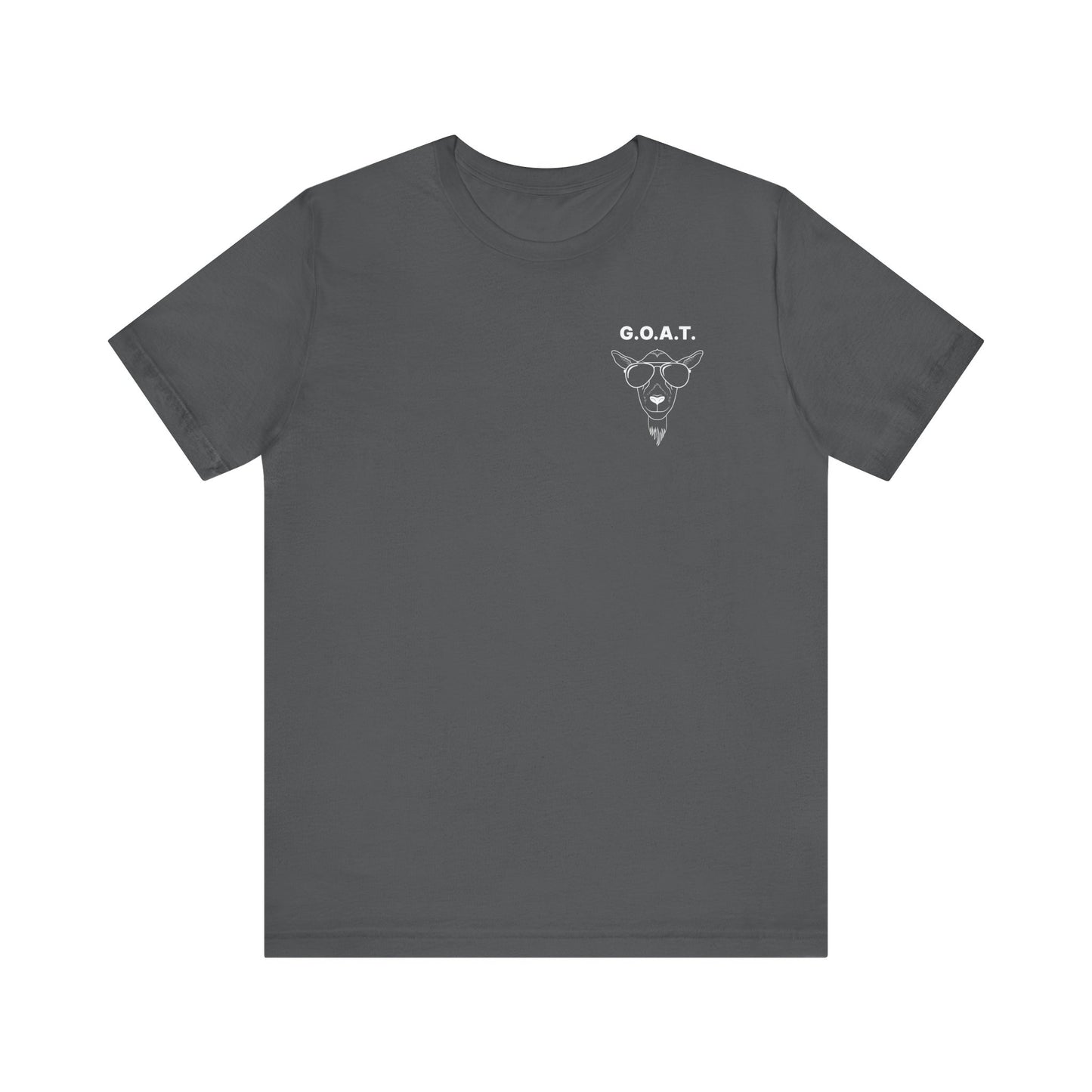 G.O.A.T. T Shirt (pocket design)