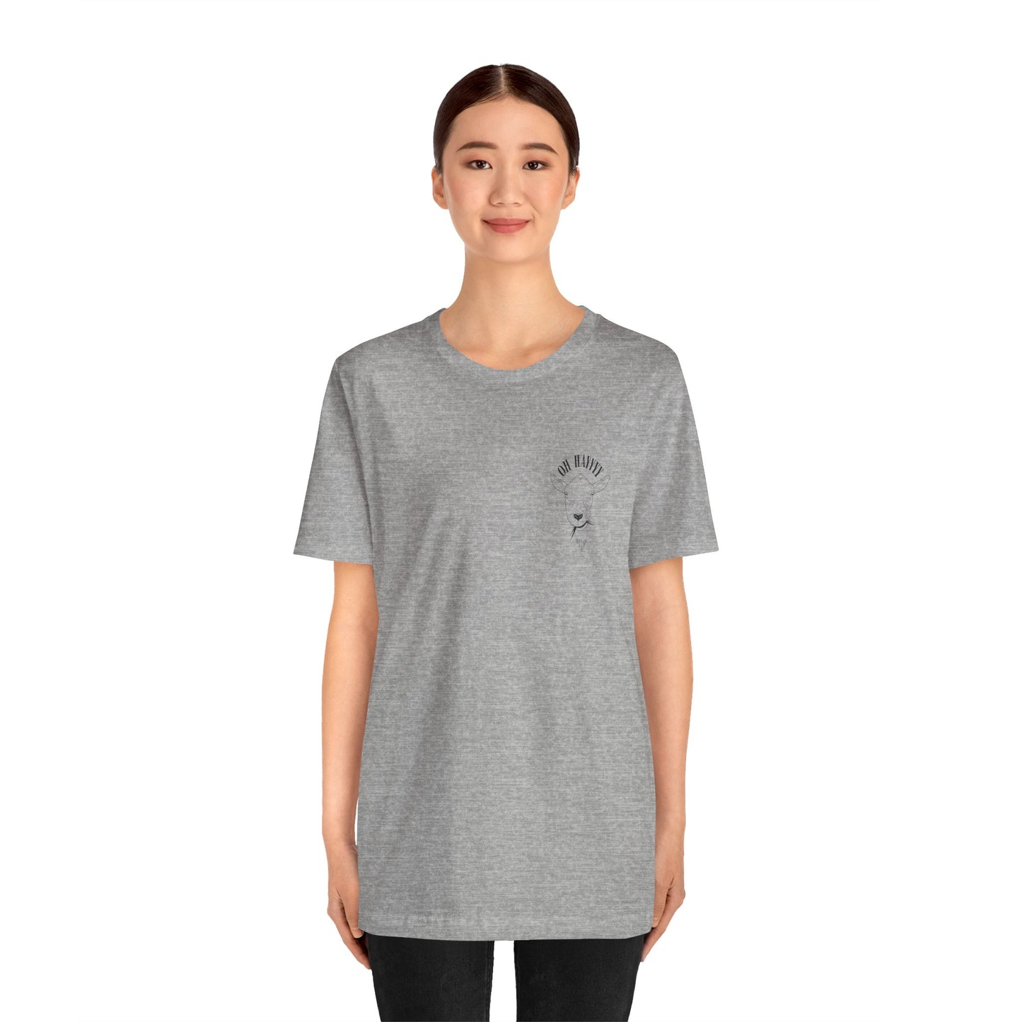 Oh Hayyyy T Shirt (pocket design)