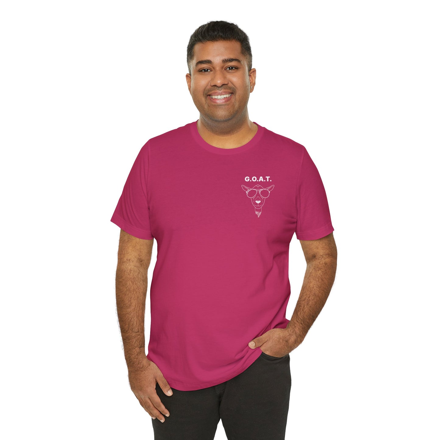 G.O.A.T. T Shirt (pocket design)