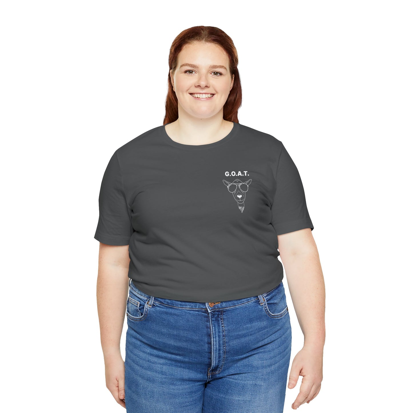 G.O.A.T. T Shirt (pocket design)