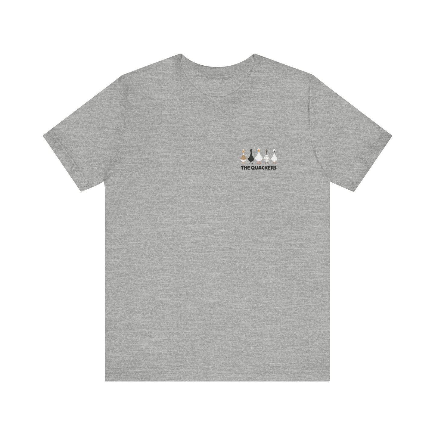 The Quackers T Shirt (pocket design)