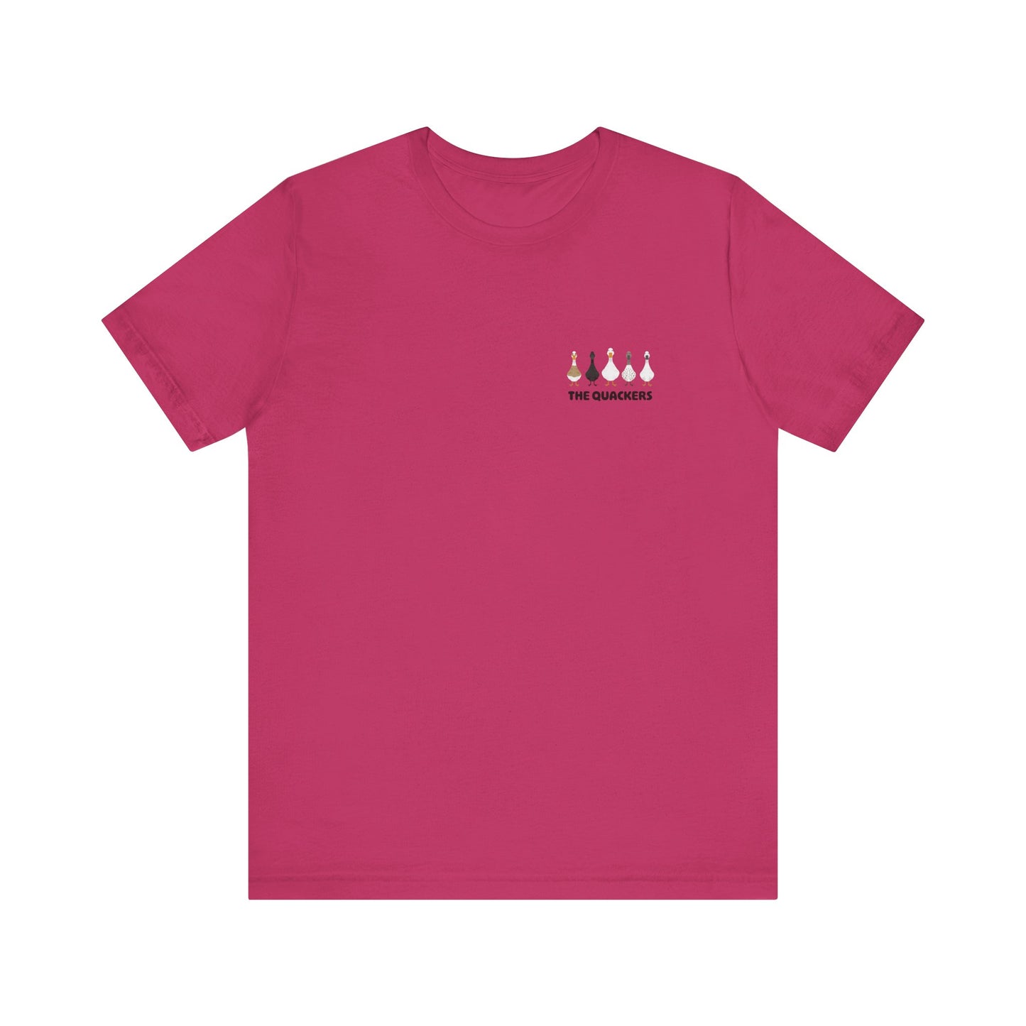 The Quackers T Shirt (pocket design)