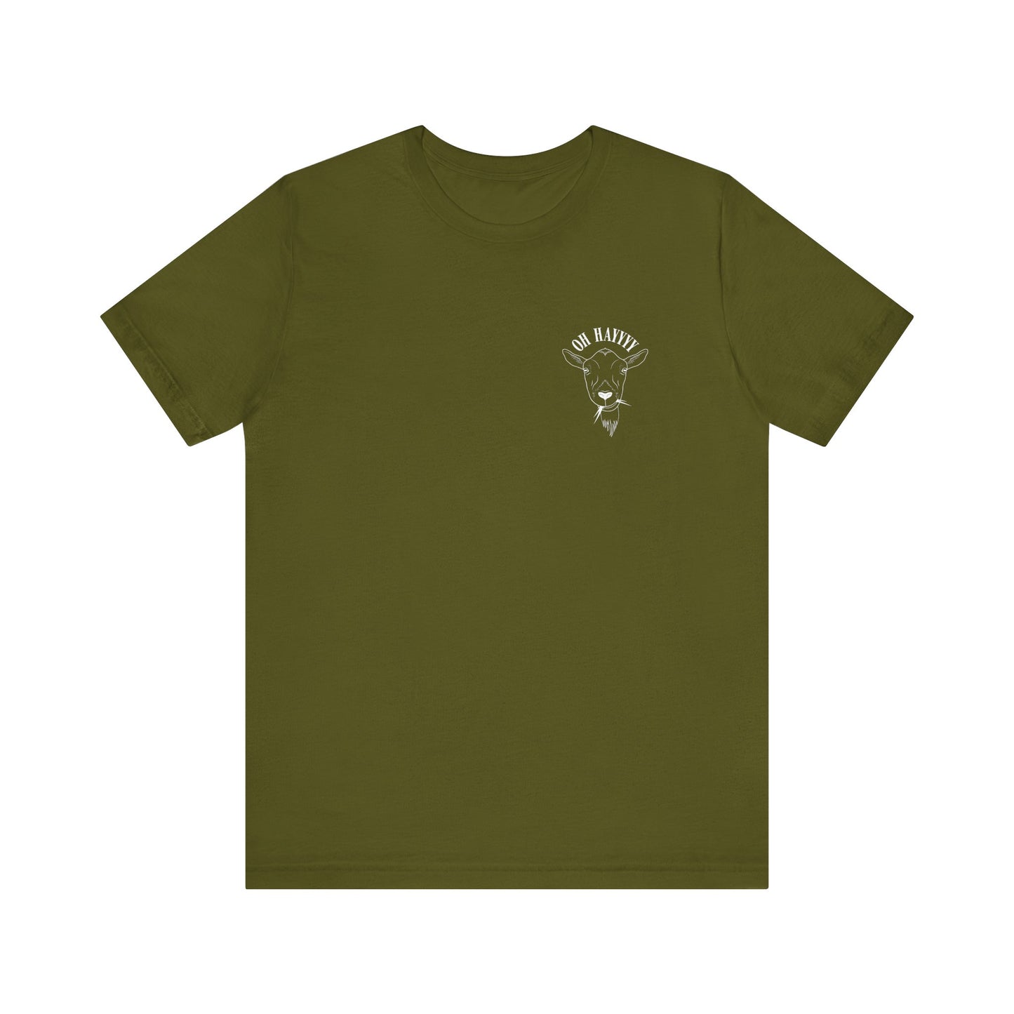 Oh Hayyyy T Shirt (pocket design)