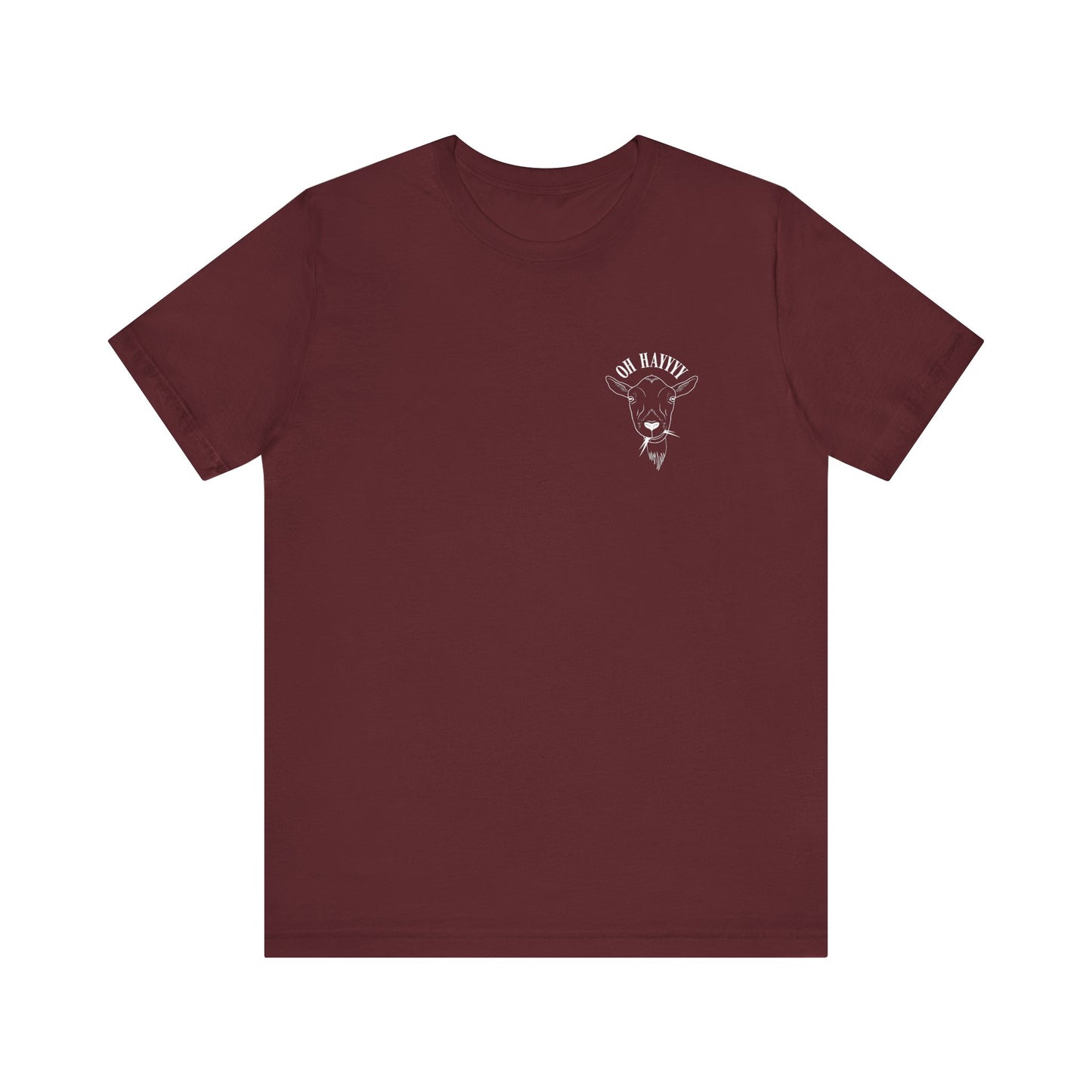 Oh Hayyyy T Shirt (pocket design)