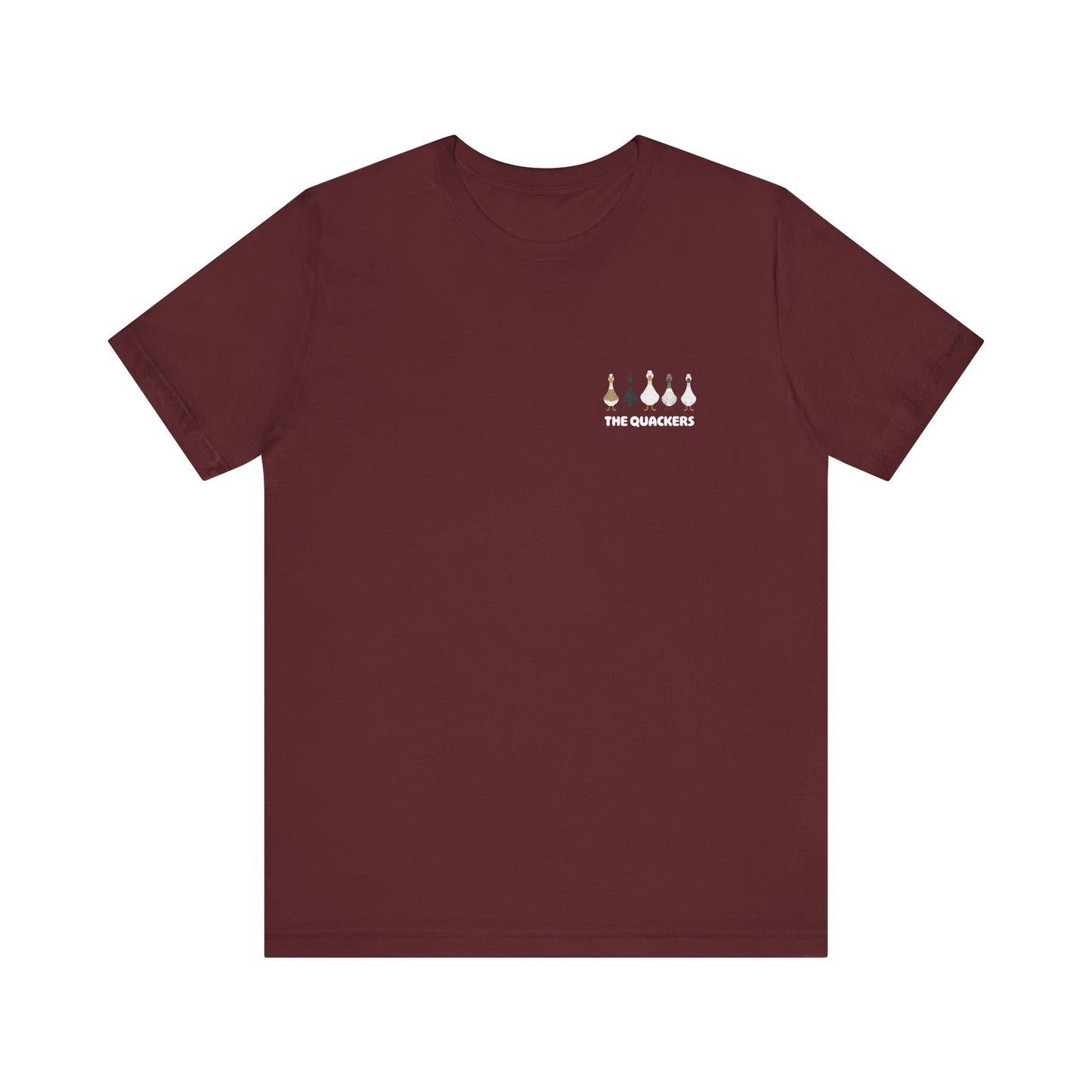 The Quackers T Shirt (pocket design)
