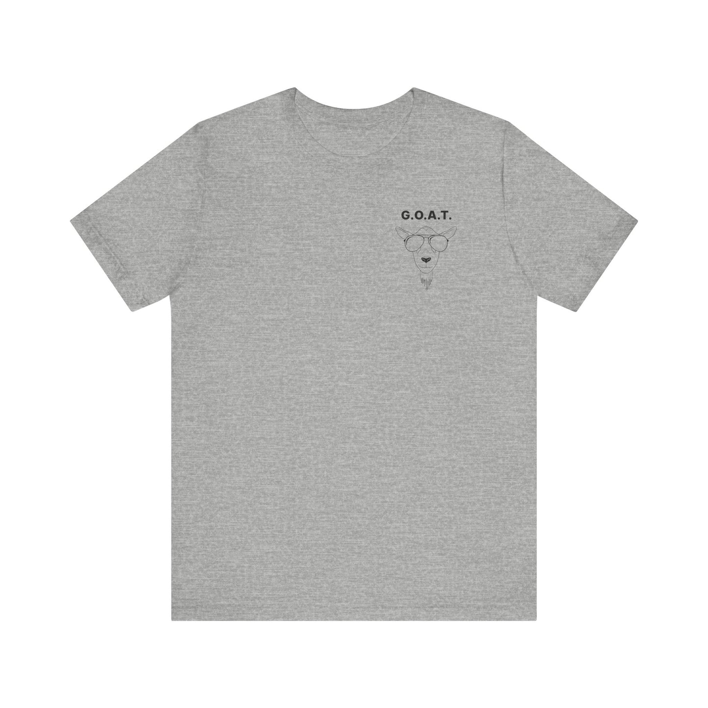 G.O.A.T. T Shirt (pocket design)