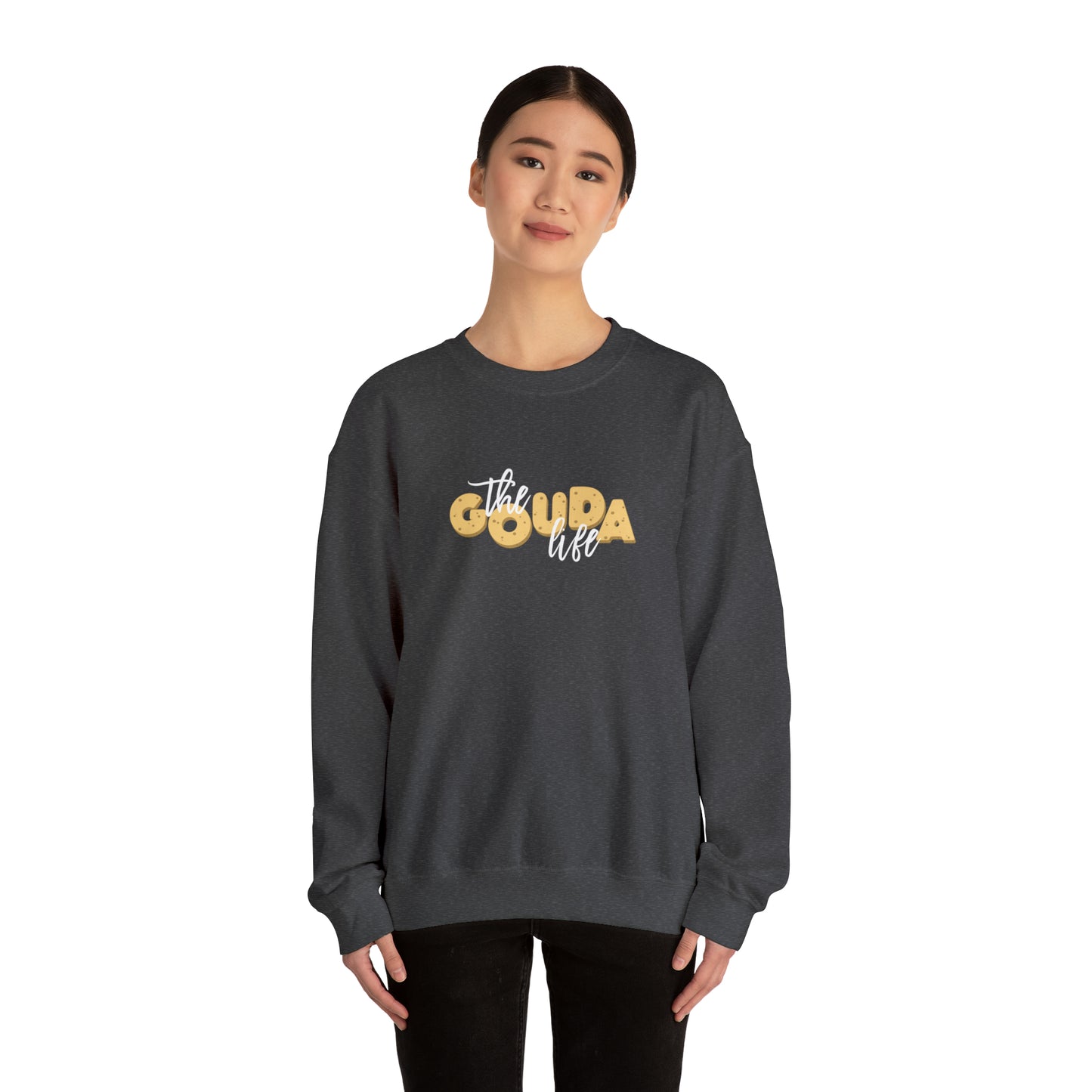 The Gouda Life Unisex Heavy Blend™ Crewneck Sweatshirt