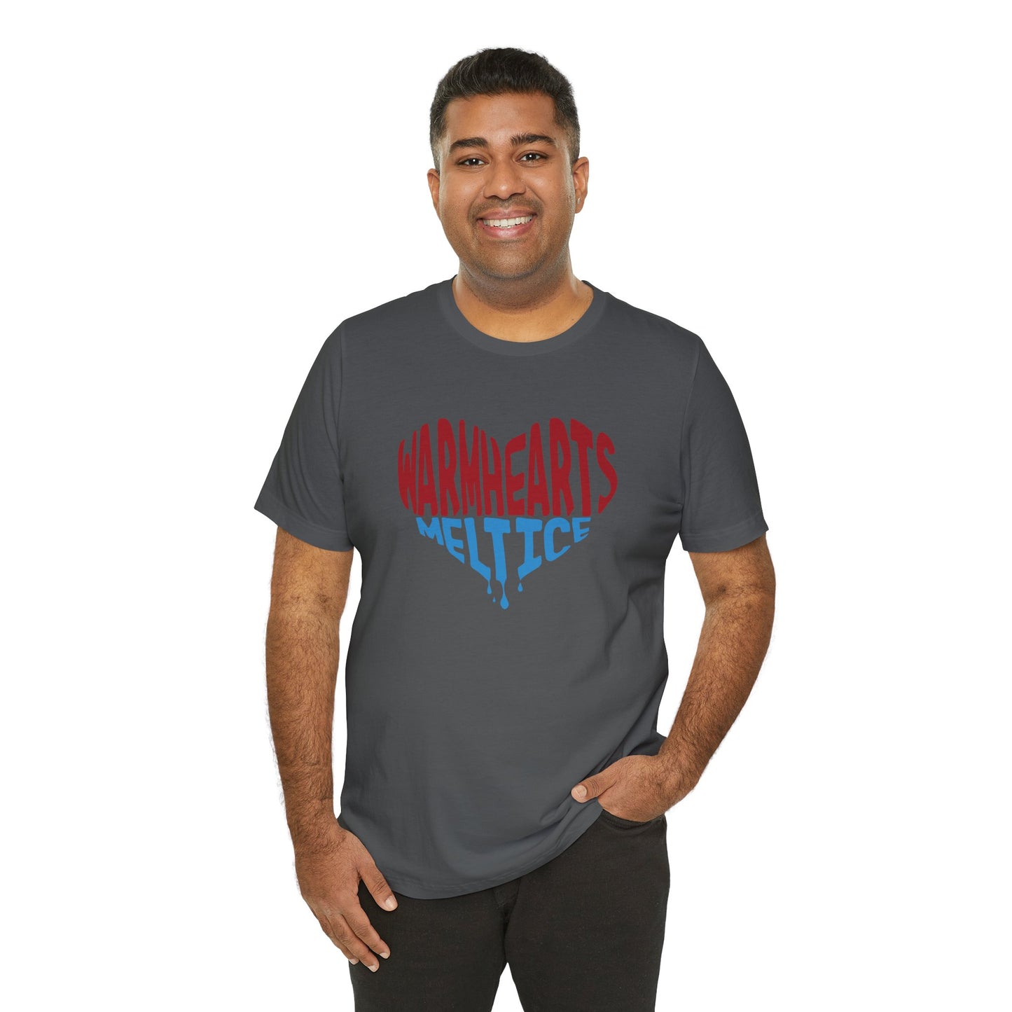 Warm Hearts Melt Ice T Shirt