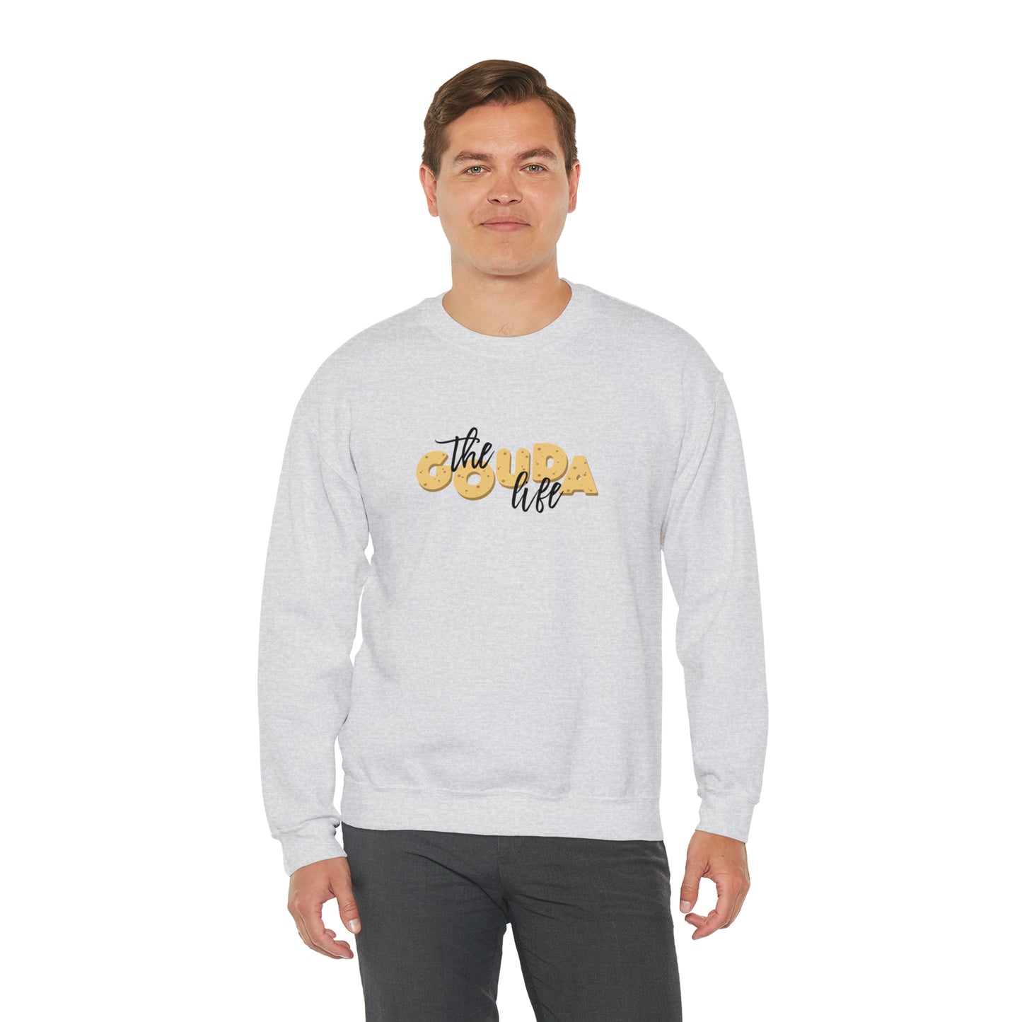 The Gouda Life Unisex Heavy Blend™ Crewneck Sweatshirt