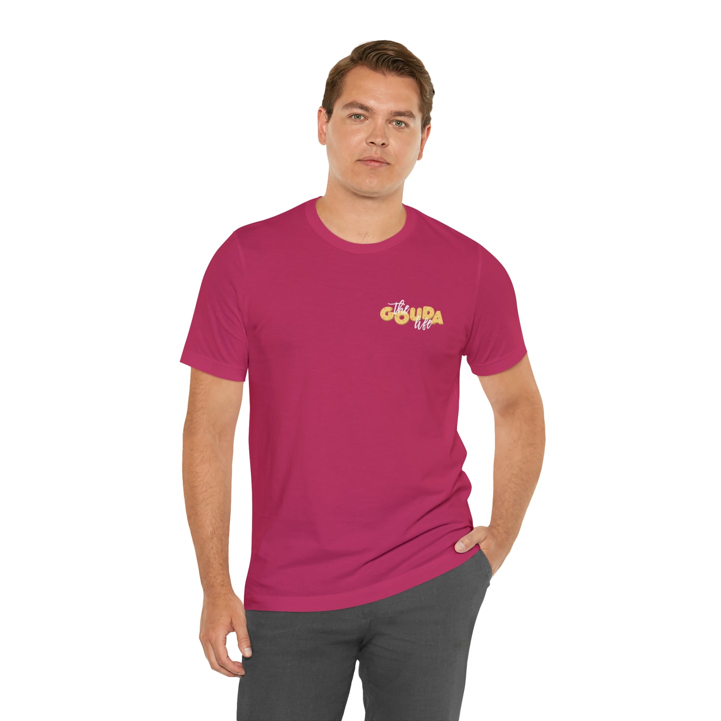 The Gouda Life T Shirt (pocket design)