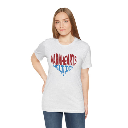 Warm Hearts Melt Ice T Shirt
