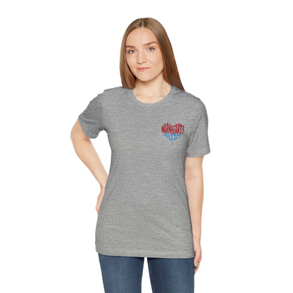 Warm Hearts Melt Ice T Shirt (pocket design)