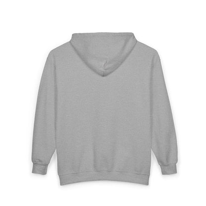 Just a Girl Saving Dogs Sketch Unisex Heavy Blend Hooded Sweatshirt, Cozy Zip-Up Sweatshirt