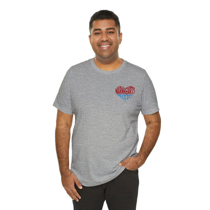 Warm Hearts Melt Ice T Shirt (pocket design)