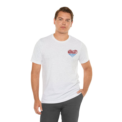 Warm Hearts Melt Ice T Shirt (pocket design)