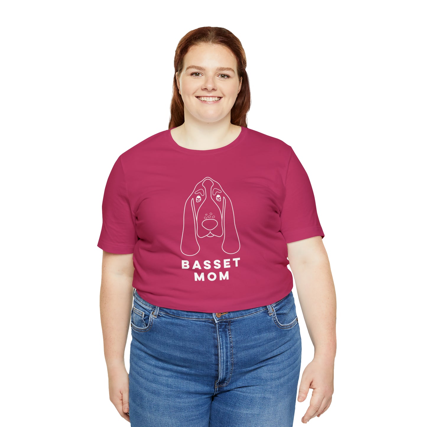 Basset Mom T Shirt