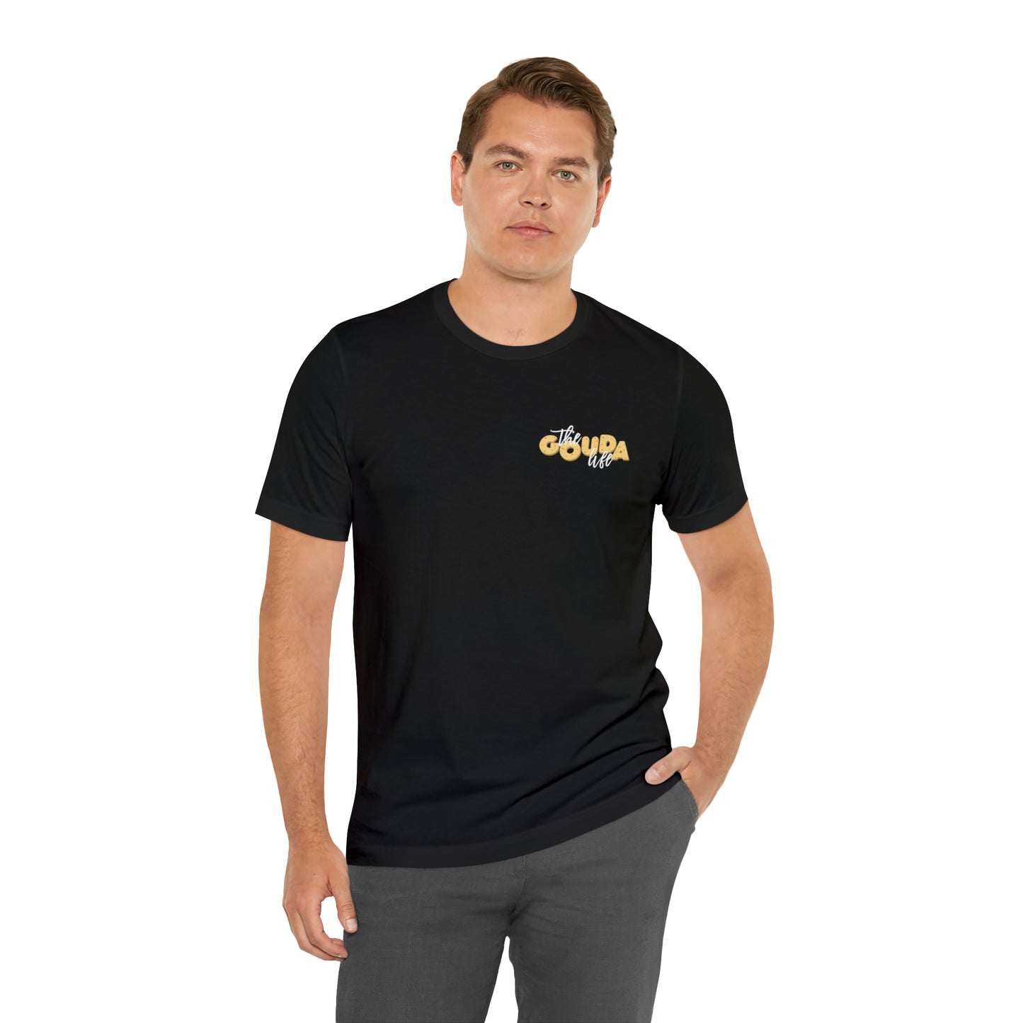 The Gouda Life T Shirt (pocket design)