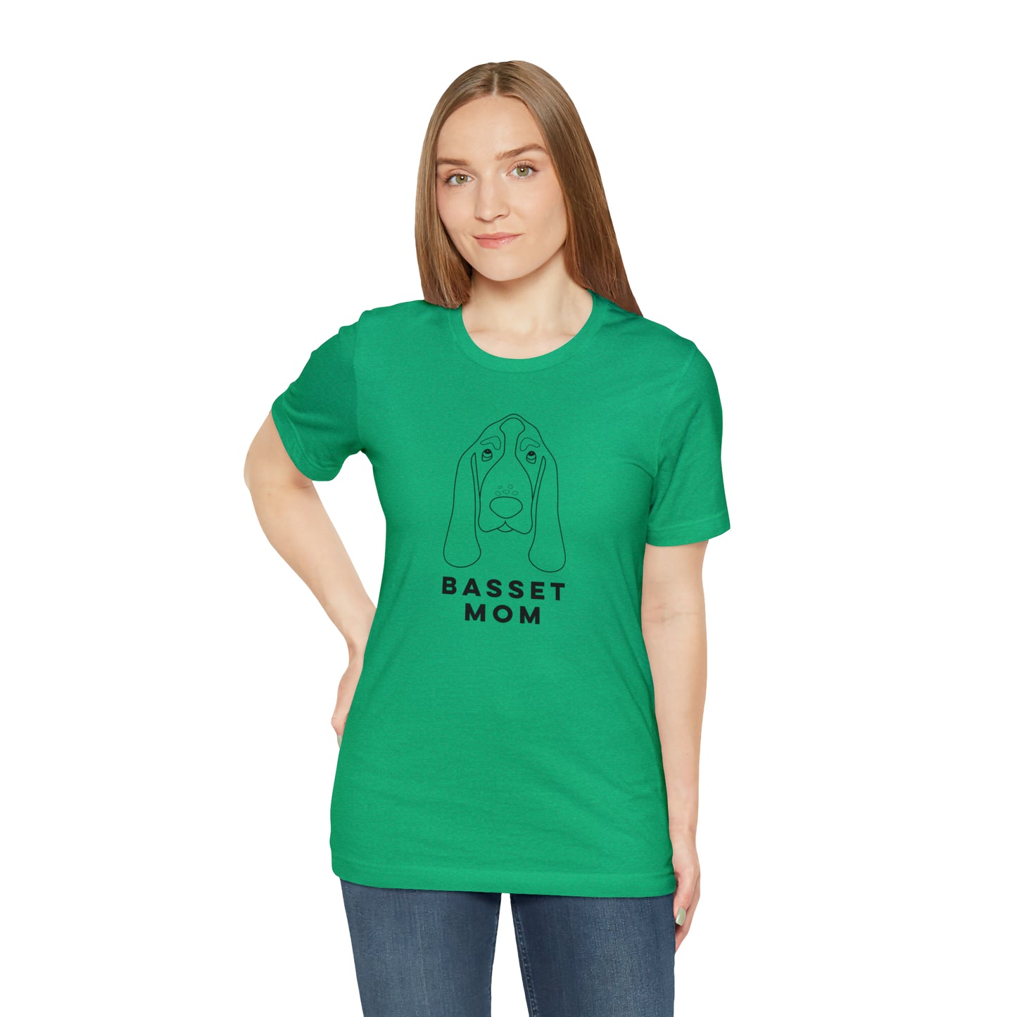 Basset Mom T Shirt