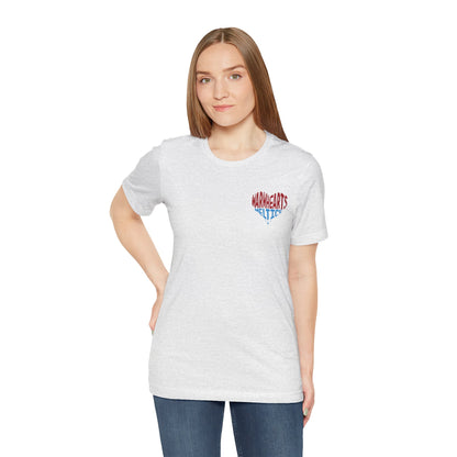 Warm Hearts Melt Ice T Shirt (pocket design)