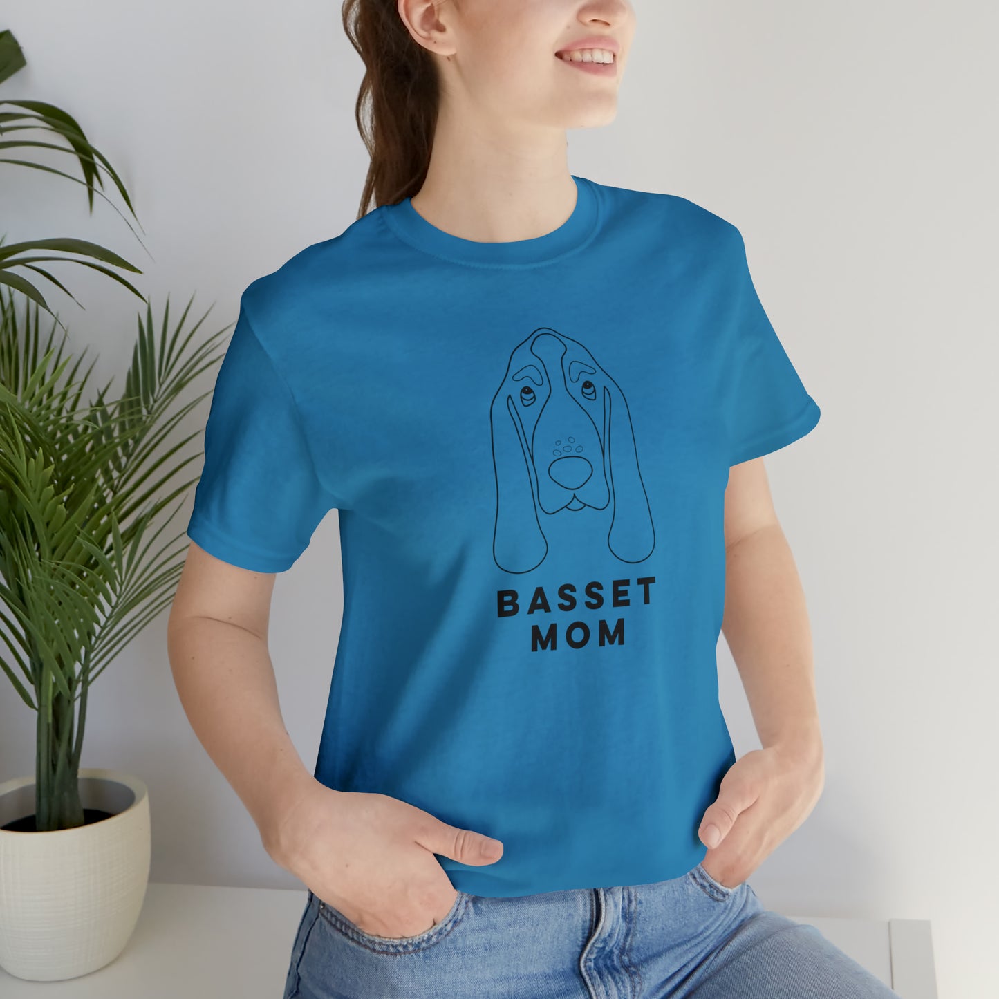 Basset Mom T Shirt