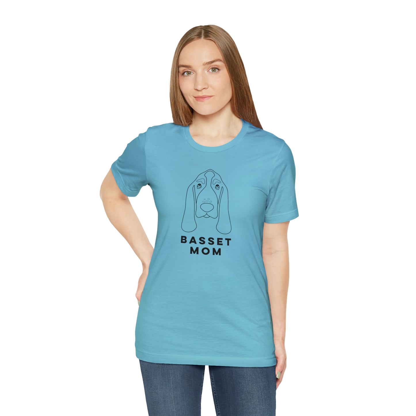 Basset Mom T Shirt