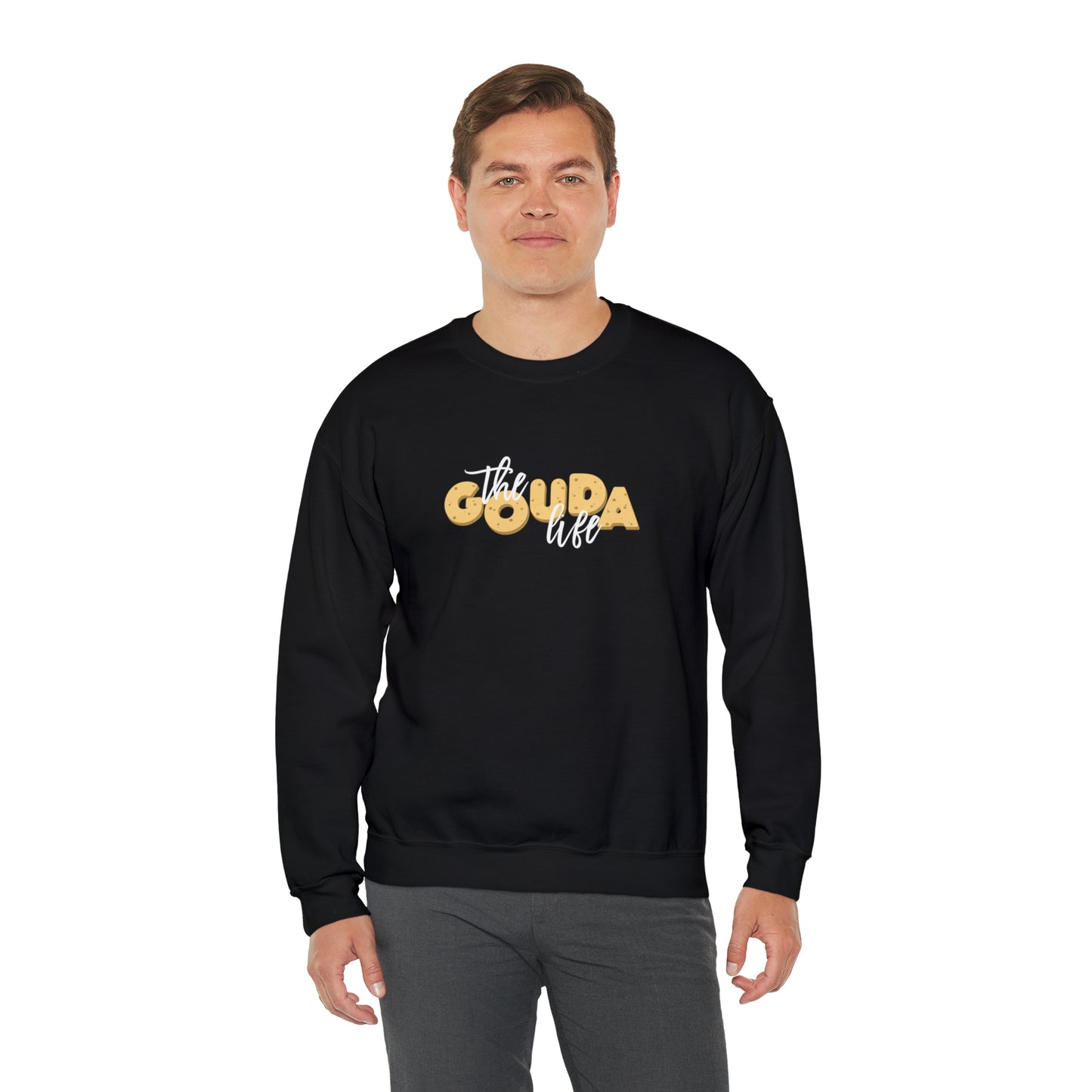 The Gouda Life Unisex Heavy Blend™ Crewneck Sweatshirt