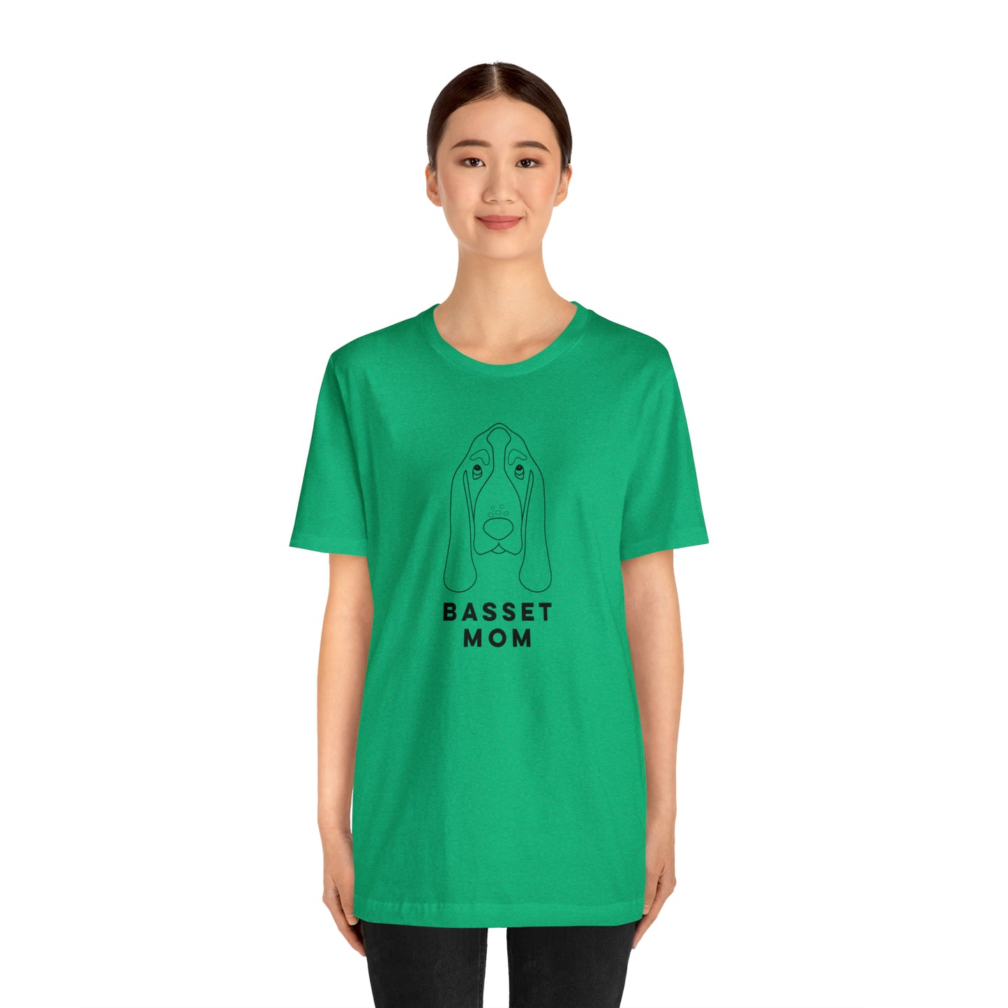 Basset Mom T Shirt