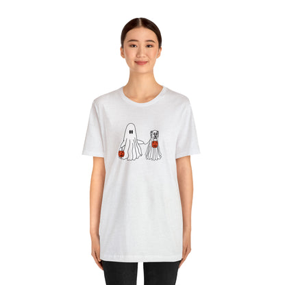 Howl-oween Dog Ghost T Shirt