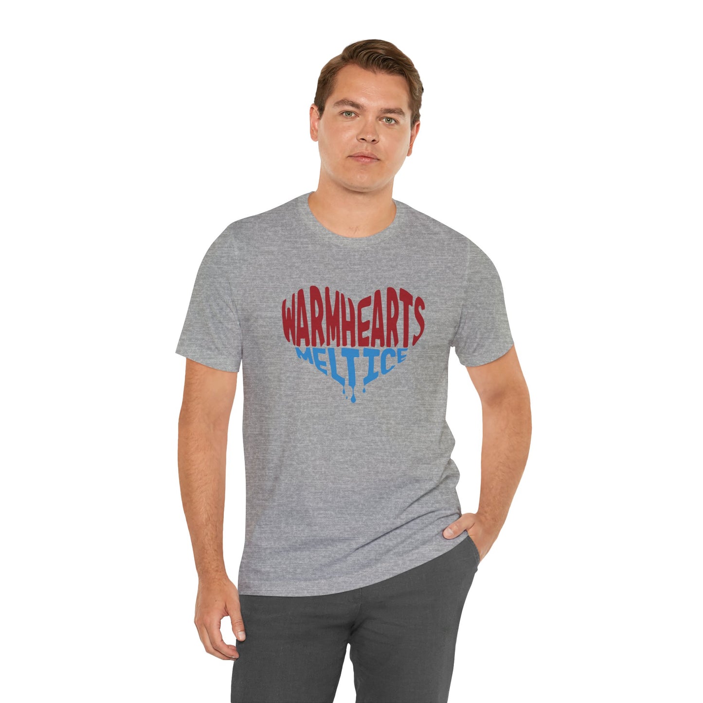 Warm Hearts Melt Ice T Shirt