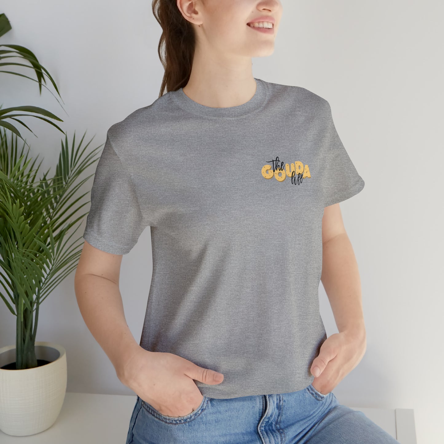 The Gouda Life T Shirt (pocket design)