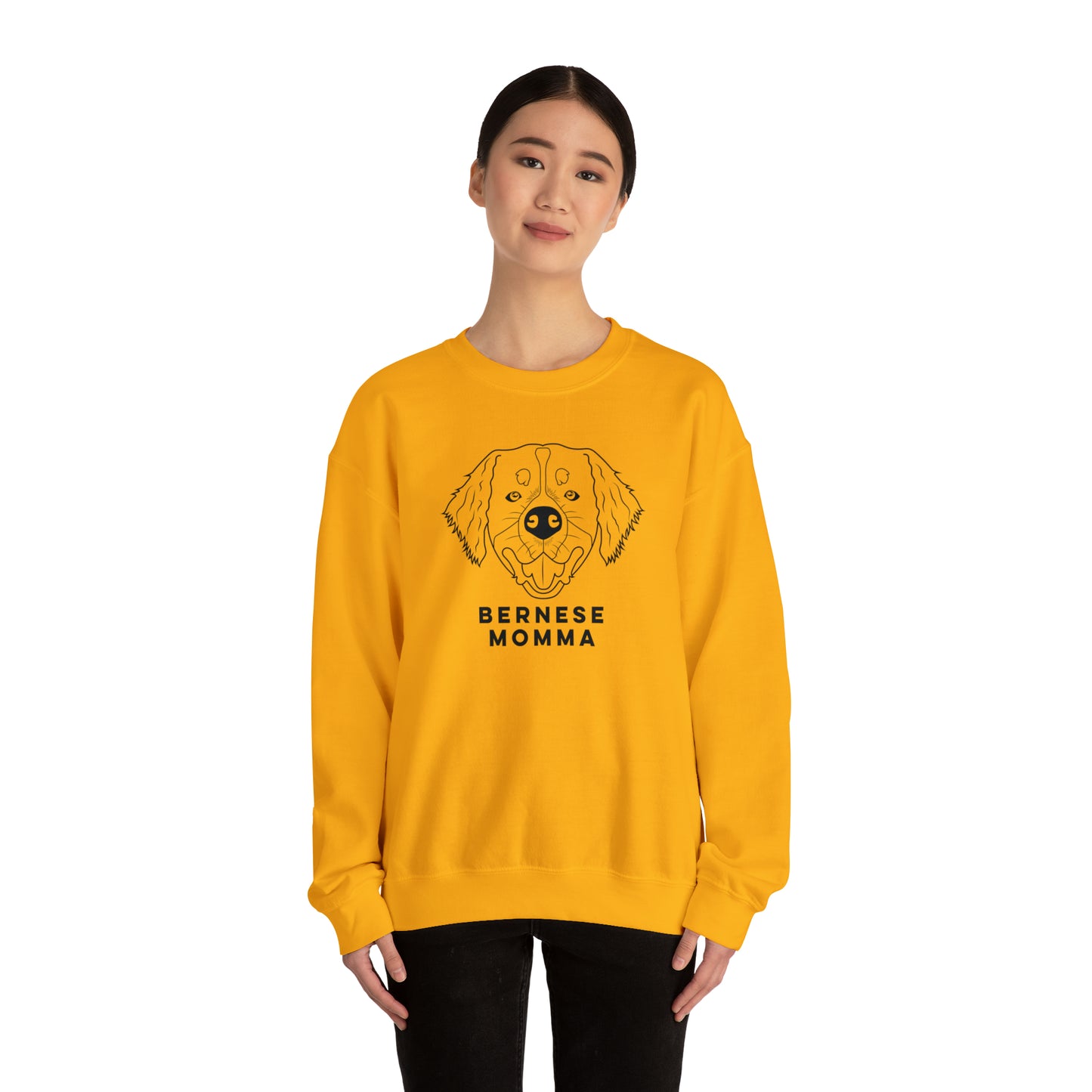 Bernese Momma Unisex Heavy Blend™ Crewneck Sweatshirt