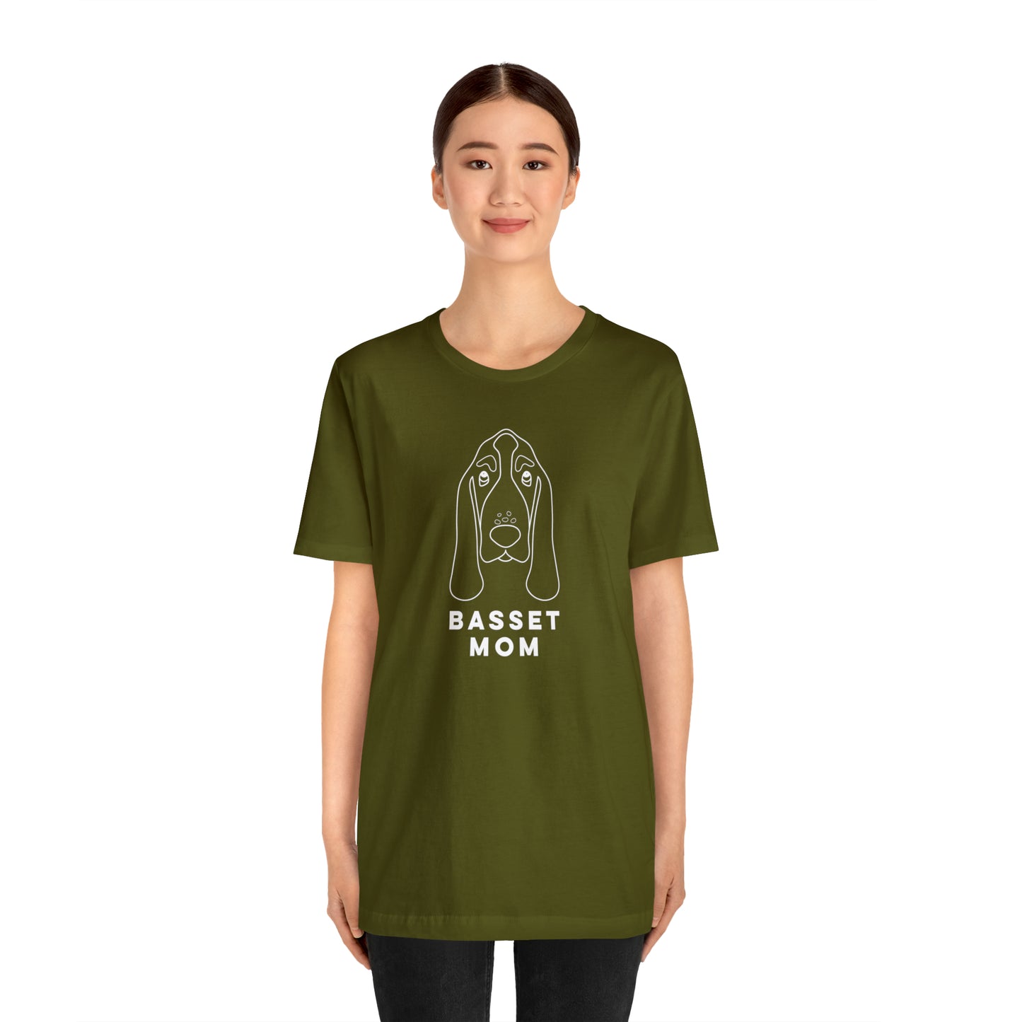 Basset Mom T Shirt