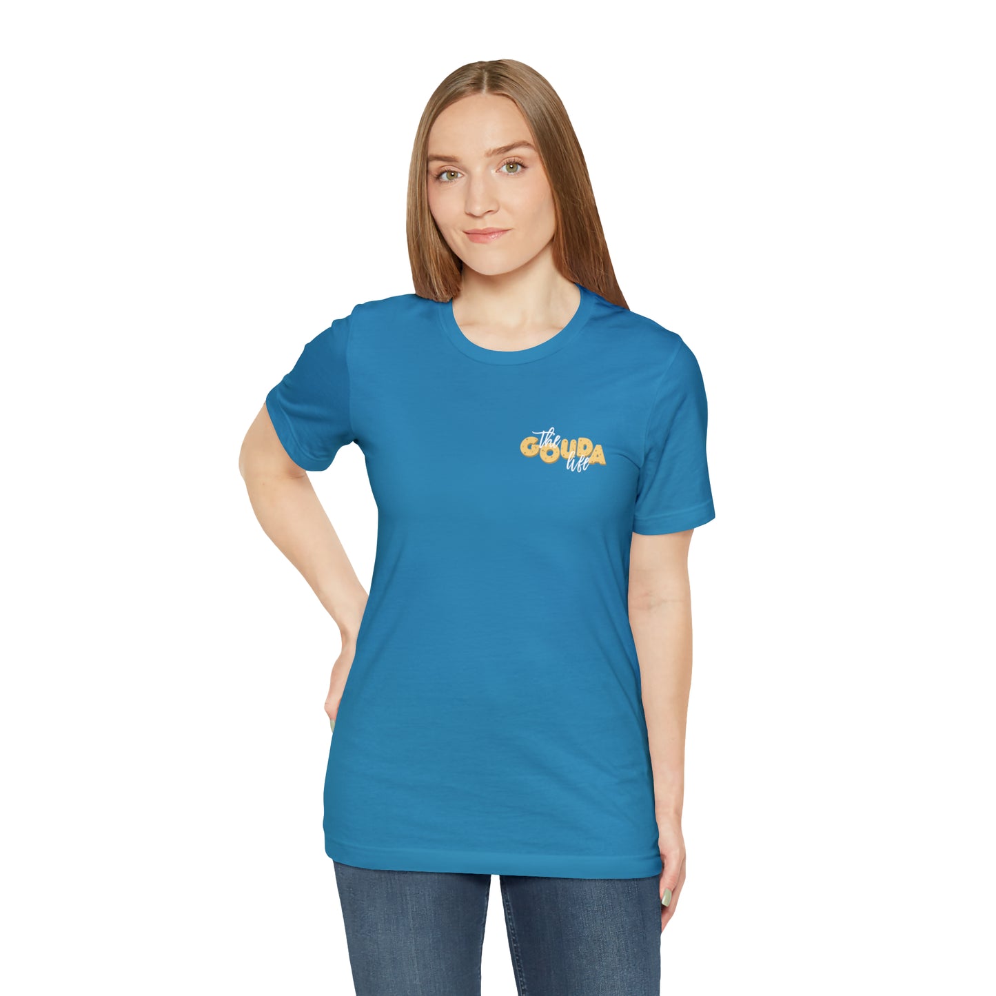 The Gouda Life T Shirt (pocket design)