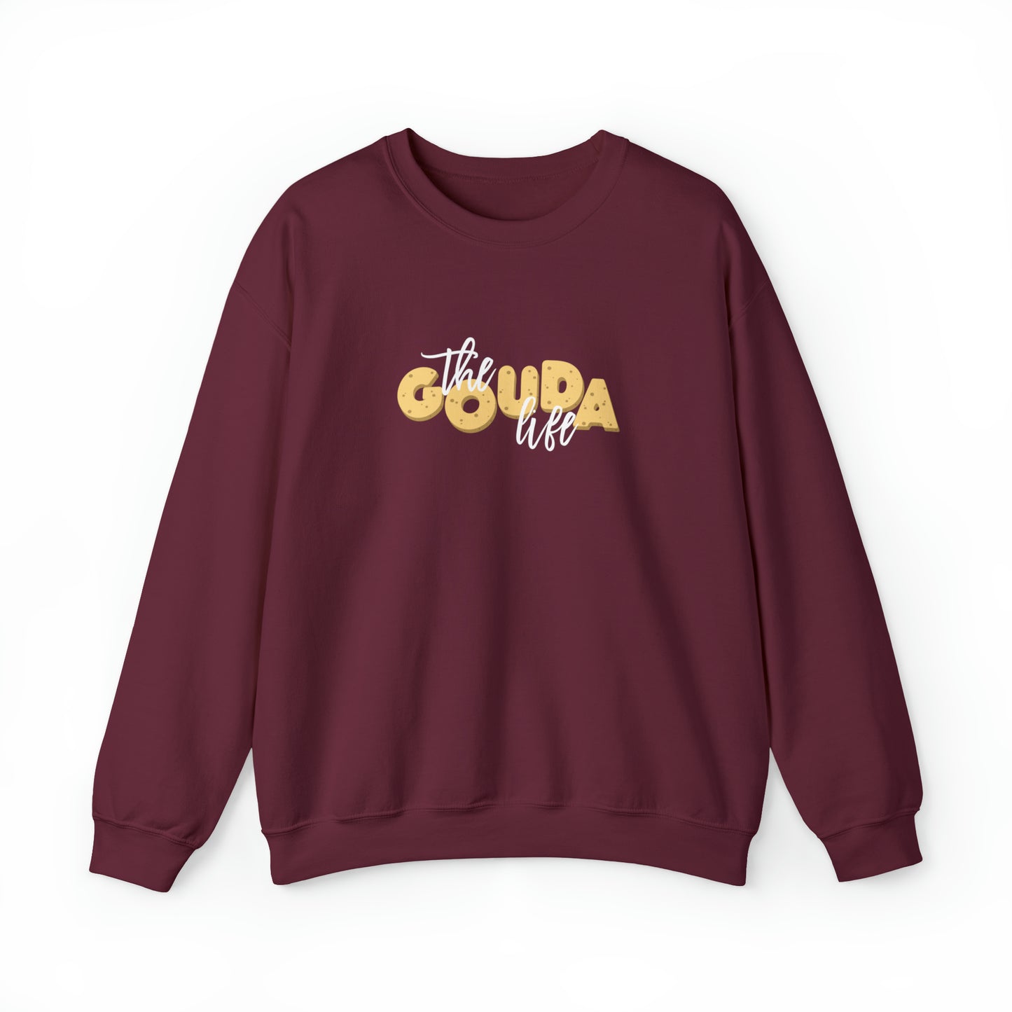 The Gouda Life Unisex Heavy Blend™ Crewneck Sweatshirt