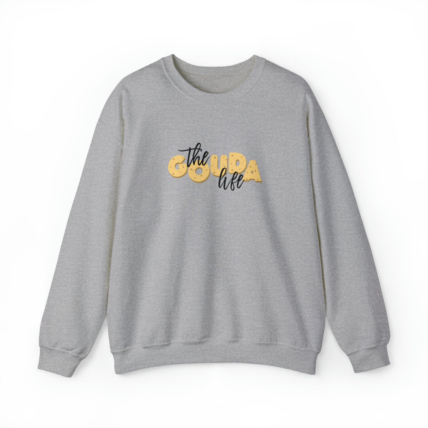 The Gouda Life Unisex Heavy Blend™ Crewneck Sweatshirt