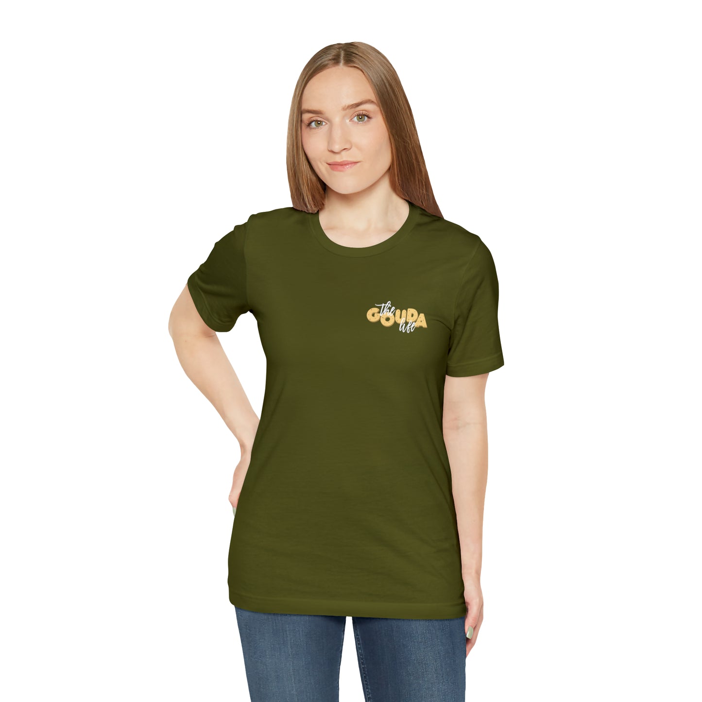 The Gouda Life T Shirt (pocket design)