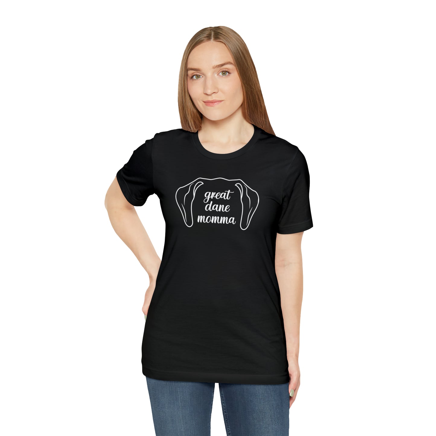 Great Dane Momma Ears T Shirt