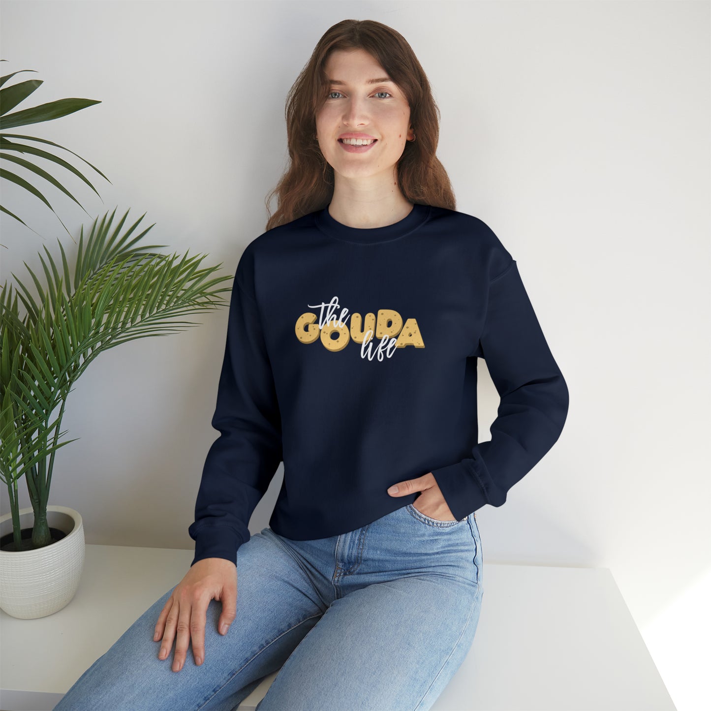 The Gouda Life Unisex Heavy Blend™ Crewneck Sweatshirt