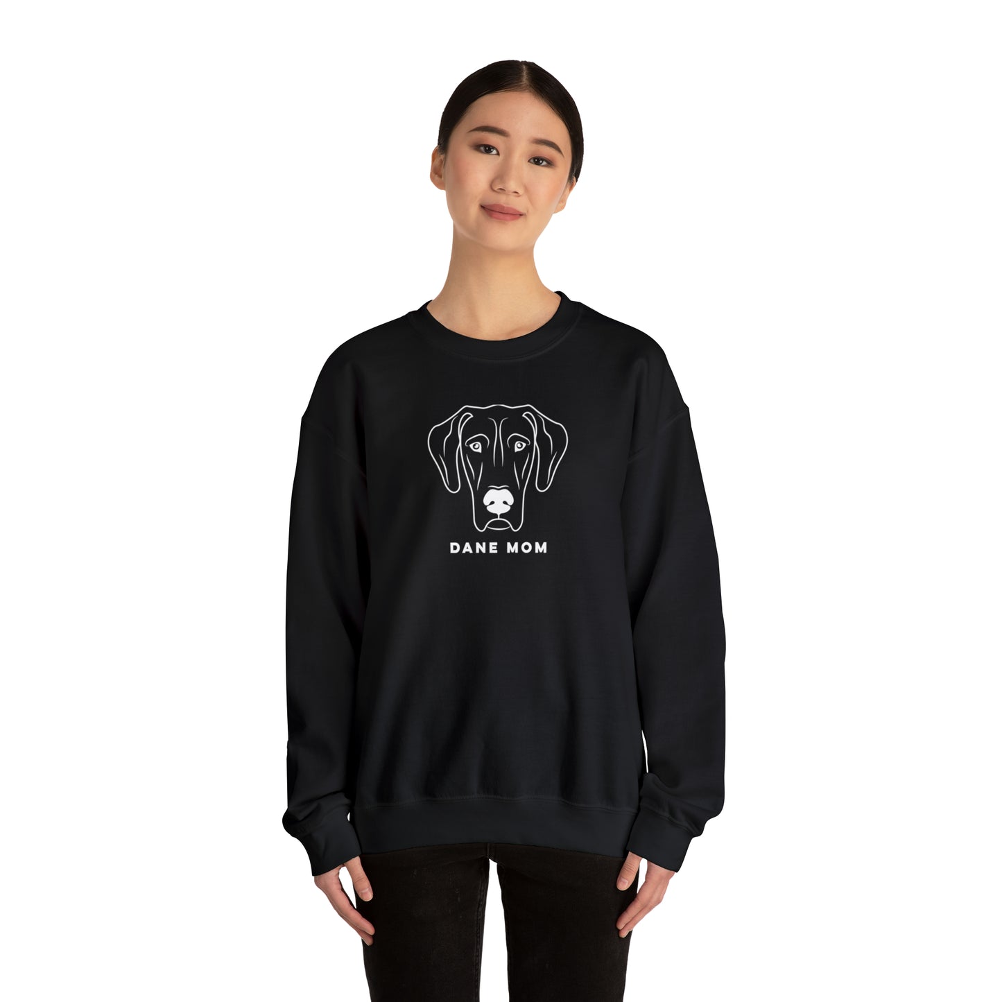 Dane Mom Unisex Heavy Blend™ Crewneck Sweatshirt