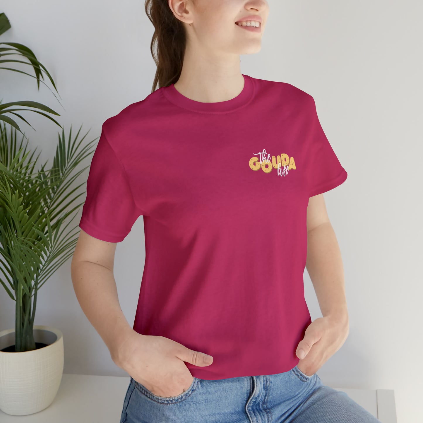 The Gouda Life T Shirt (pocket design)