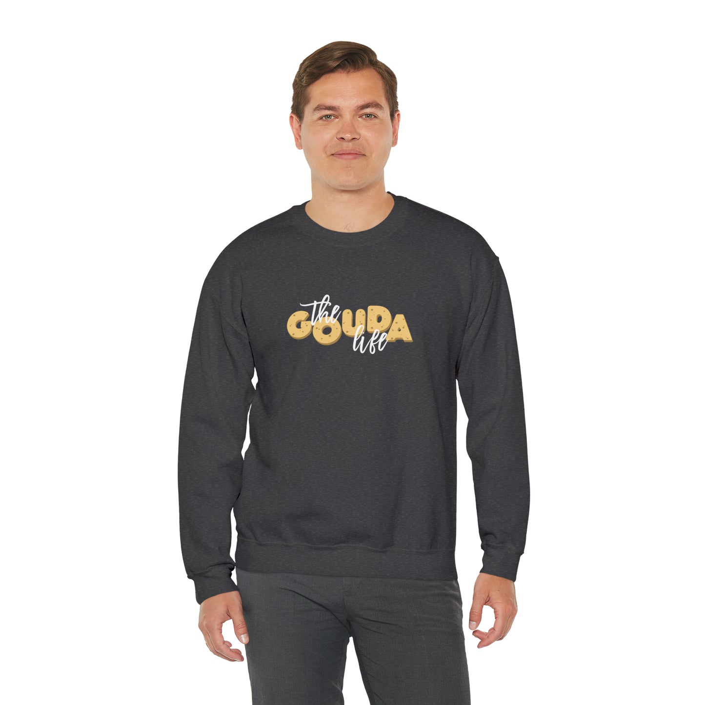 The Gouda Life Unisex Heavy Blend™ Crewneck Sweatshirt