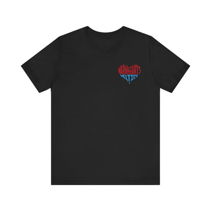 Warm Hearts Melt Ice T Shirt (pocket design)