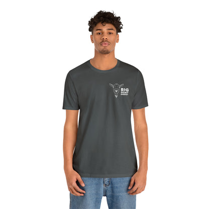 Big Goat Energy T Shirt (pocket design)