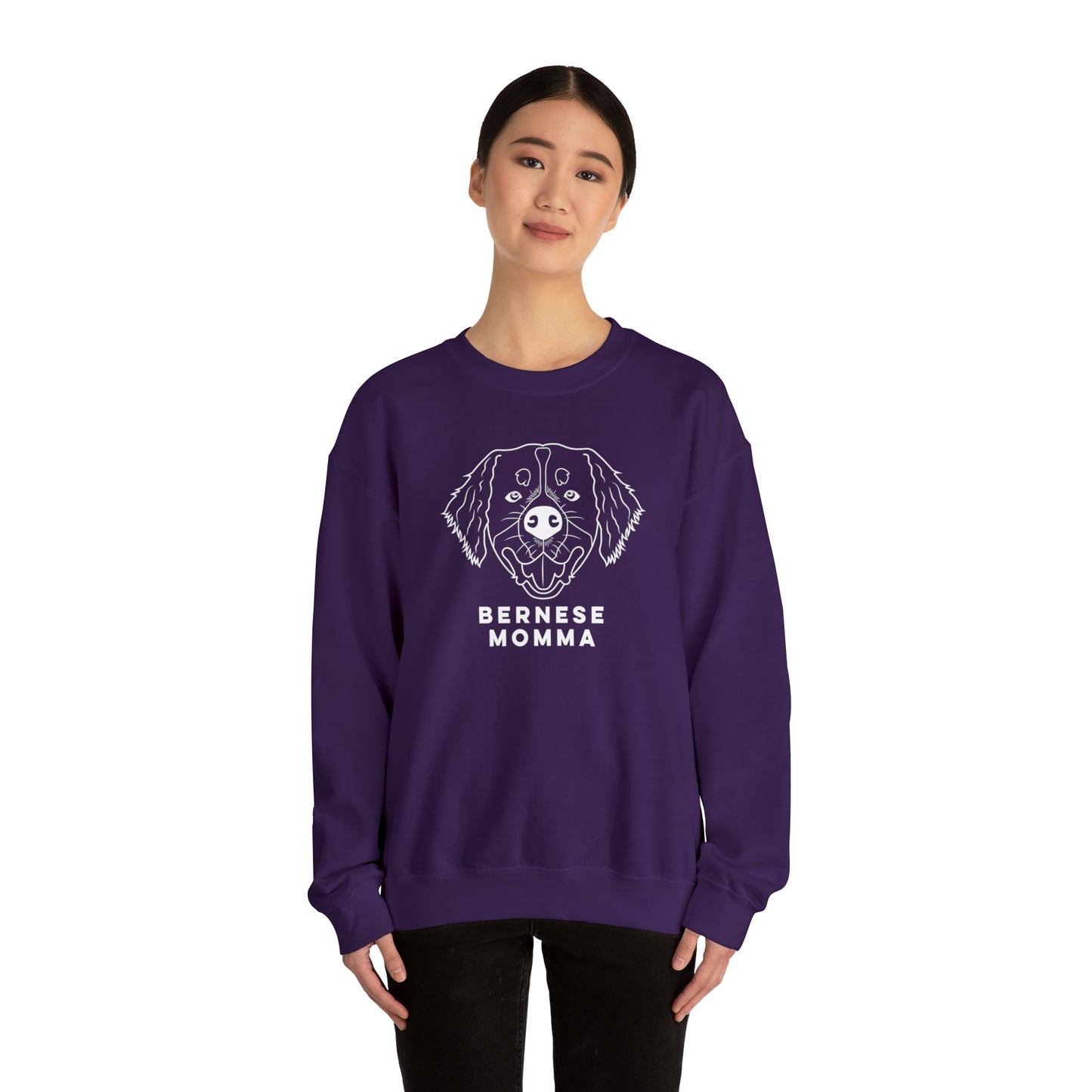 Bernese Momma Unisex Heavy Blend™ Crewneck Sweatshirt