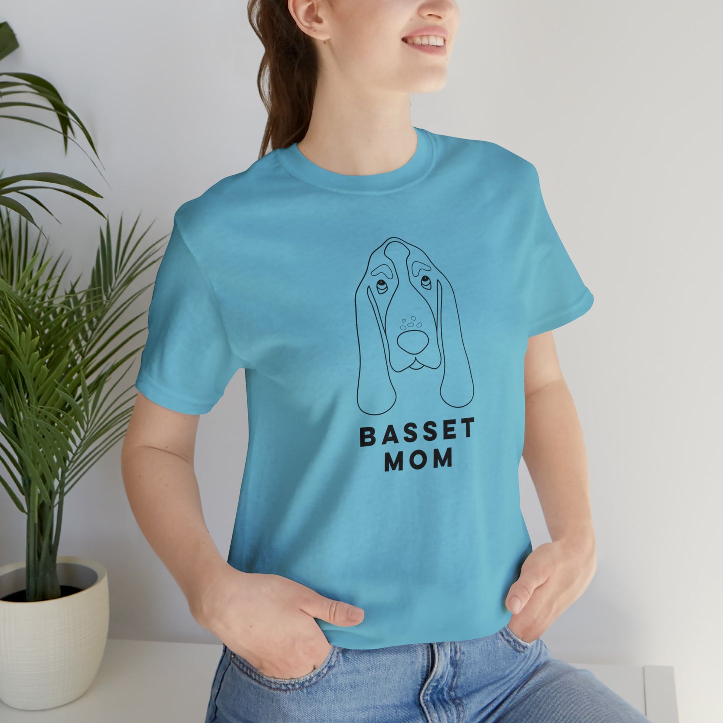 Basset Mom T Shirt