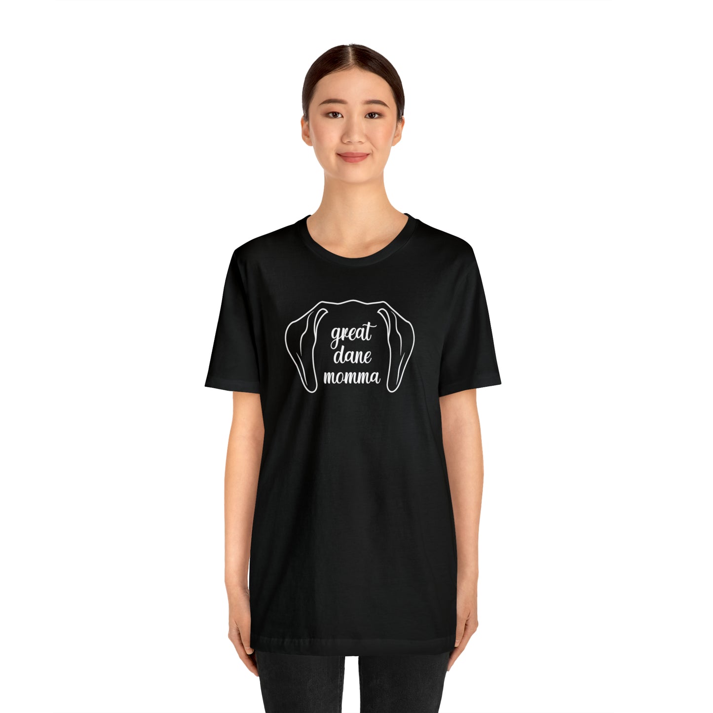 Great Dane Momma Ears T Shirt