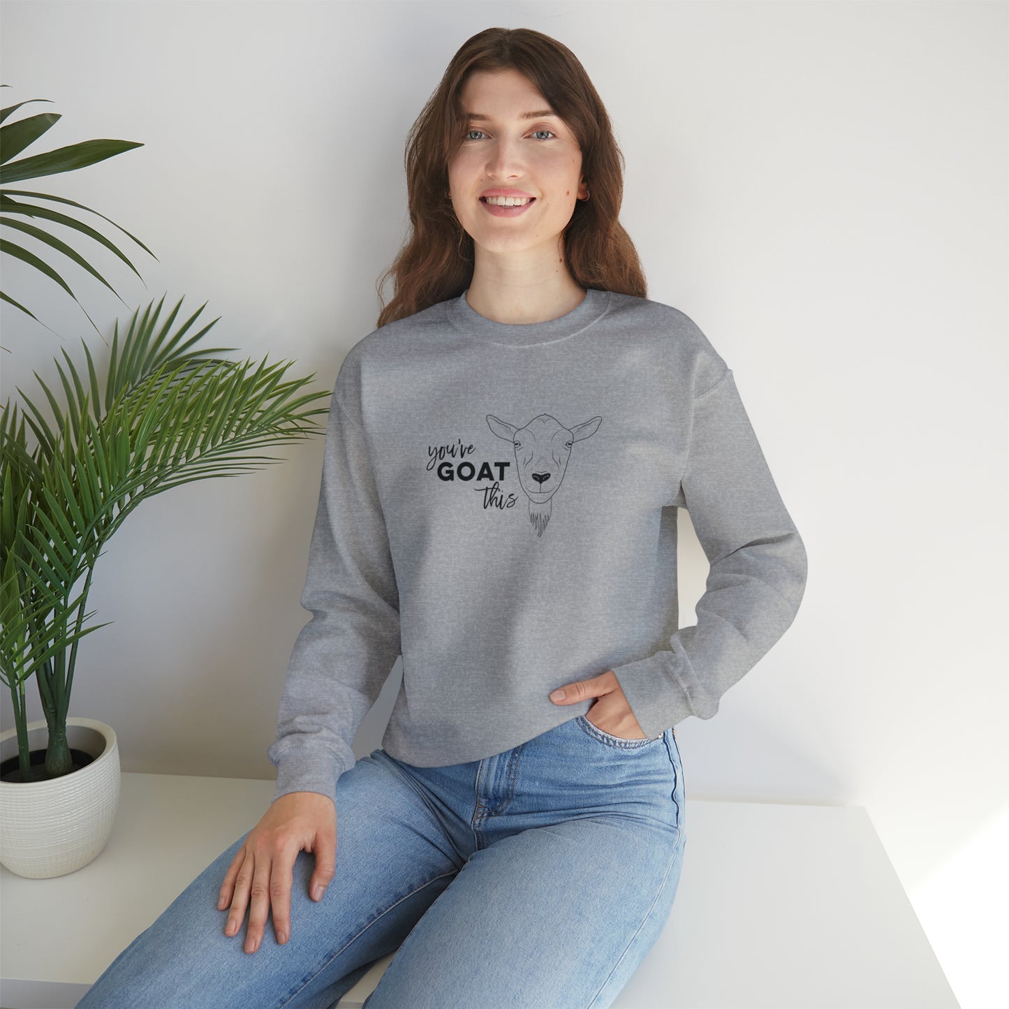 You've Goat This Unisex Heavy Blend™ Crewneck Sweatshirt